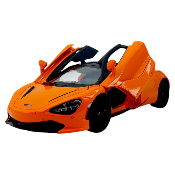 Метална кола със звук и светлини McLaren-Mercedes. Мащаб 1:24, 21 х 9 см