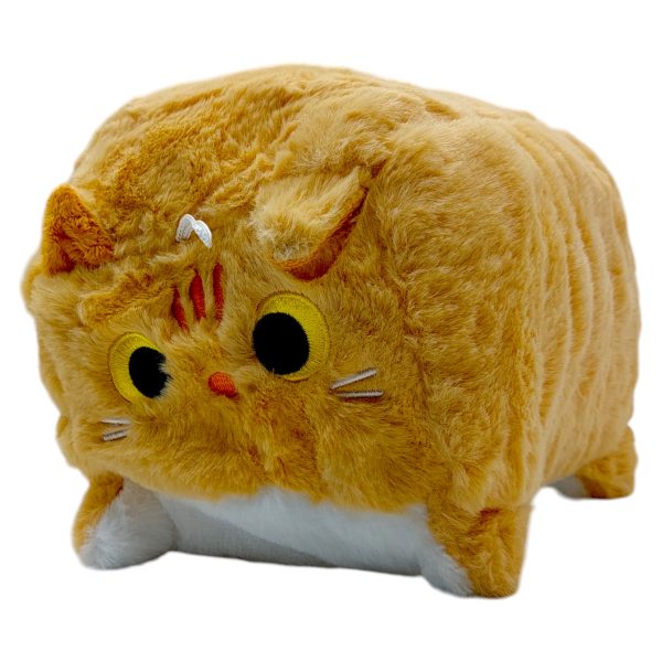 Плюшена играчка котка, 15 х15 х 13 см