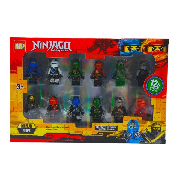 Високо детайли фигури, Ninjago, 40 x 26 х 17 cm размер опаковка 12 броя в опаковка
