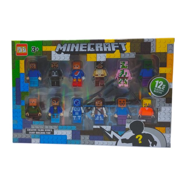 Високо детайли фигури, Minecraft, 40 x 26 х 17 cm размер опаковка 12 броя в опаковка