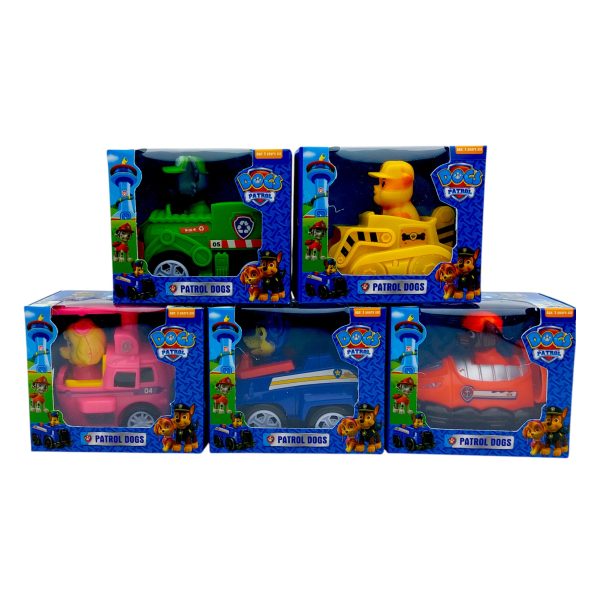 Колички Пав патрул  8 х 6 х 5 см, 12броя в кутия
