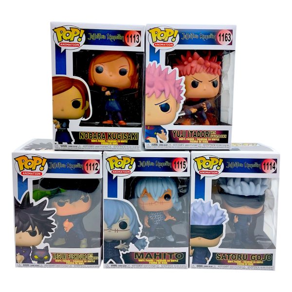 Високо детайлни фигури, POP Jujutsu Kaisen, 16 x 11 х 9 cm, размер опаковка 5 модела