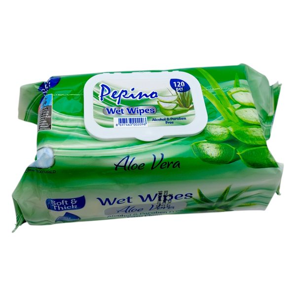 Мокри кърпи Pepino 120 бр