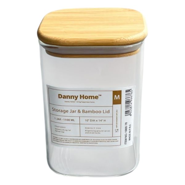 Стъклен буркан, Danny Home, 1100 мл