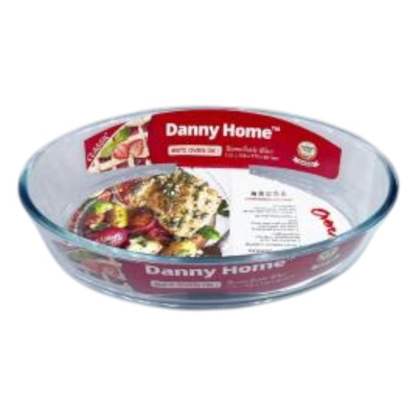 Стъклена тава за печене Йенско стъкло 1600 мл, Danny Home