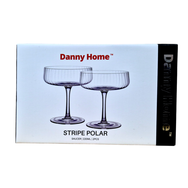 Стъклена чаша Danny Home, 2 броя в стек