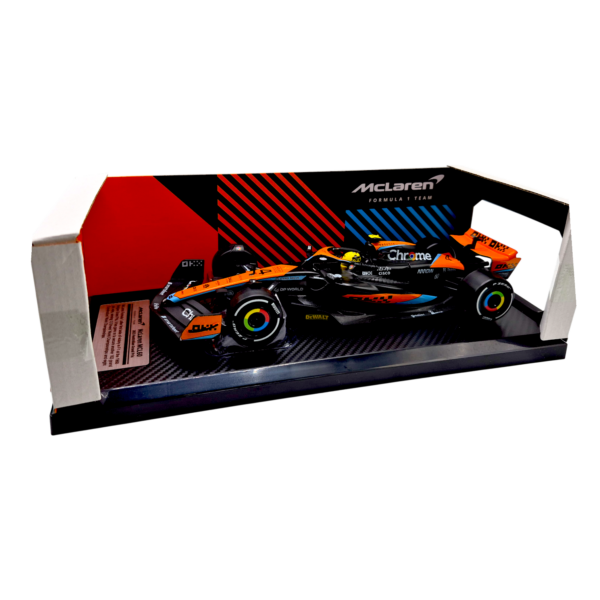 Метална кола McLaren F1 Team ,със звук светлини Мащаб 1:24, 30 х 10 х 13 см