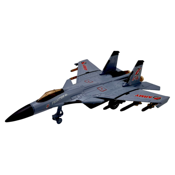 Метален самолет Shenyang J-15,  23 х 17 х 5 см