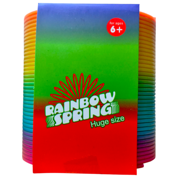 Детска играчка Пружина, 9 х 8.5 см, 12 броя в комплект