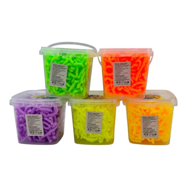 Гумена играчка за мачкане,Squishy червей. ( анти-стрес играчка) 7 х 6 х 8 см, размер опаковка