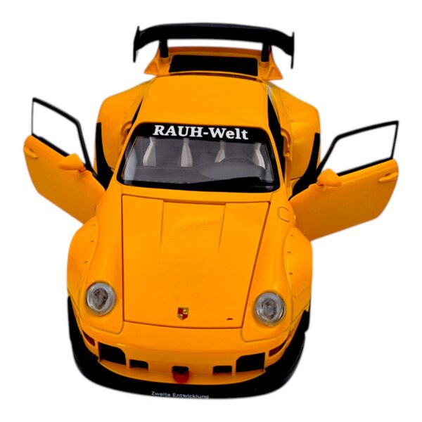 Метална кола Porsche 911 RWB Bodykit „Midas Touch“ Мащаб 1:22, 19 х 10 х 6 см