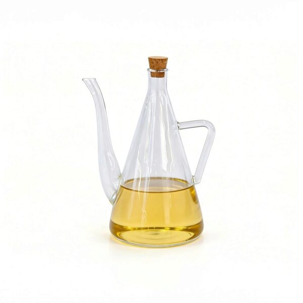 Стъклен оливерник (бутилка за олио и зехтин) Danny Home, 2 х 10.3 х 19.5cm,  550ml,  201g